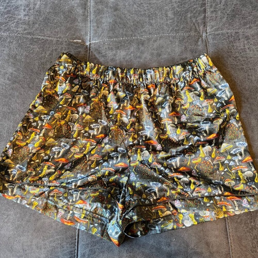 Earthbound Satin Mushroom shorts